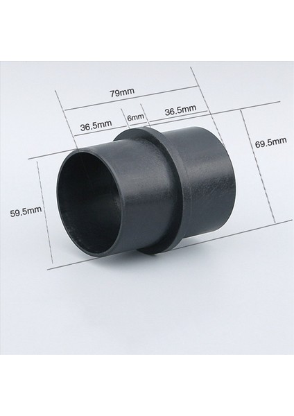6pcs 60MM Araç Isıtıcı Kanalı Birleştirici Boru Hava Hava Park Hortum Hortum Hortum Konnektörü Webasto Eberspacher (Uzun 79MM) (Yurt Dışından) fiyatları