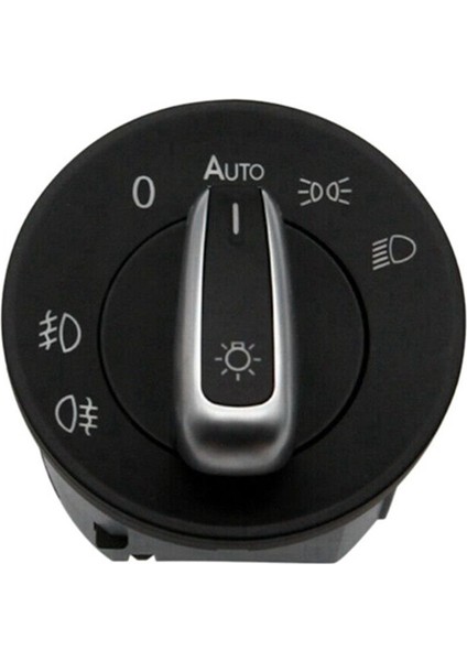 Skoda Octavia Için Araba Chrome Sis Lambası Başlık Düğmesi Anahtarı 2007-2016 1ZD941431B (Yurt Dışından)