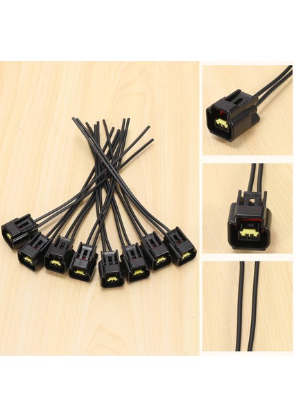 8pcs Kontak Konnektörü Ford Ford Için Kablo Demeti Parça Numarası DJ7022Y-2 3-21 Svt F150 F250 E150 Lincoln Mazda Suzuki (Yurt Dışından) indirimleri