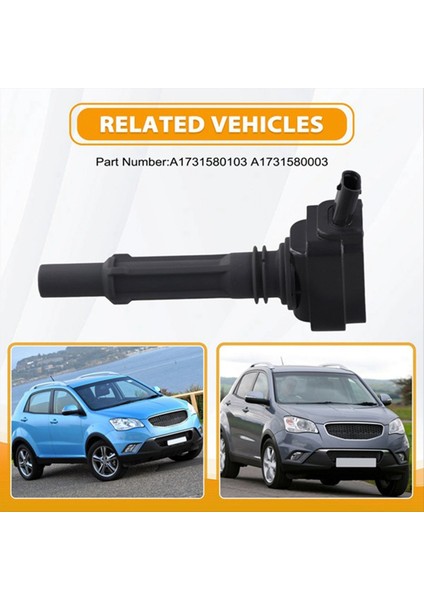 A1731580103 Ssangyong Tıvolı Kurando Için Araç Burus Bobı 1 6l 2 0l G16DF G20 (2012-) (Yurt Dışından) fiyatları