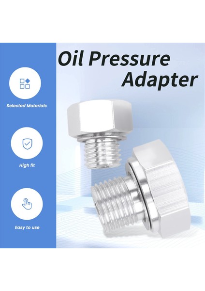 Pratik Yağ Basınç Adaptörü Takma Ls Swap Gösterge Sensör Adaptörü M16X1 5 M12X1 5 1/8 Konnektör Npt Konektörleri (Yurt Dışından) indirimleri