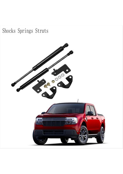 Araba Ön Kaput Asansör Struts Shocks Springs Struts Ford Maverick 2022 2023 2024 (Yurt Dışından) indirimleri
