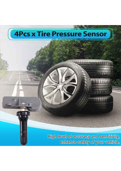 4pcs 68241067AB 433MHZ Tpms Chrysler Için Lastik Basınç Sensörü 300 Dodge Ram Şarj Cihazı Jeep Wrangler Grand Cherokee (Yurt Dışından) indirimleri