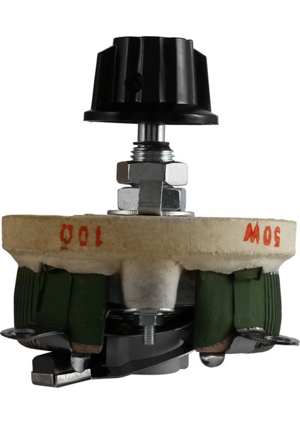 2x 50W 10 Ohm Seramik Potansiyometre Değişken Konik Pot Direnç Rheostat (Yurt Dışından) fiyatları