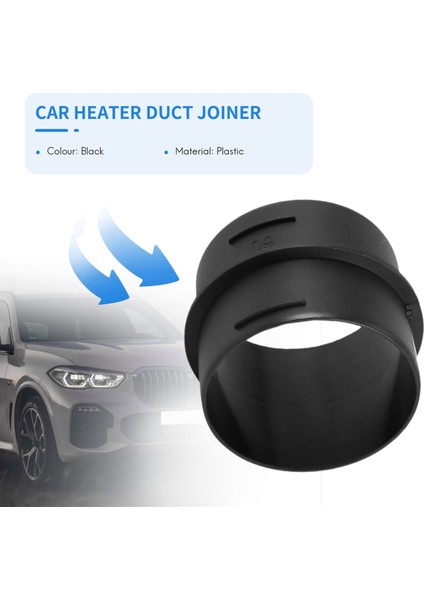 Webasto Eberspacher Için 4x 60MM Araç Isıtıcı Boru Birleştiricisi Hava Park Hortum Hortum Tüp Konektörü (Yurt Dışından) fırsatları