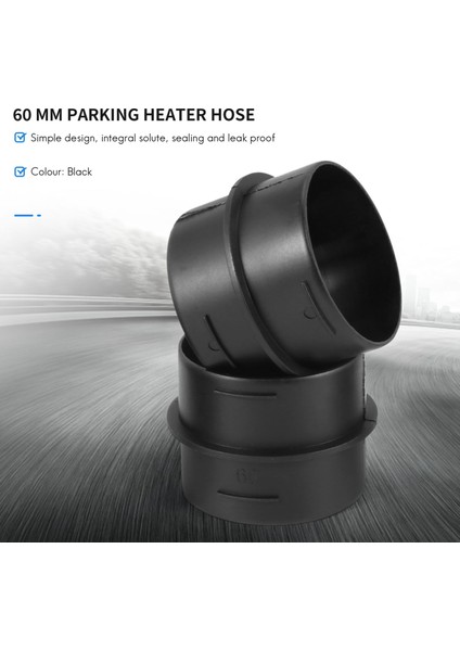 Webasto Eberspacher Için 4x 60MM Araç Isıtıcı Boru Birleştiricisi Hava Park Hortum Hortum Tüp Konektörü (Yurt Dışından) indirimleri