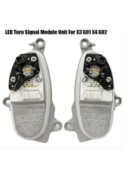1paır Ön Far Dönüş Sinyali LED Moule Moule Bmw X4 G02 X3 G01 2016-2019 63117466109 63117466110 (Yurt Dışından) fırsatları