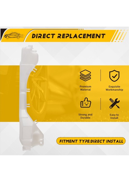 Honda Cr-V Crv 2 4l 02-06 Için Kaplı Radyatör Taşma Tankı Rezervuar Şişesi (Yurt Dışından) indirimleri