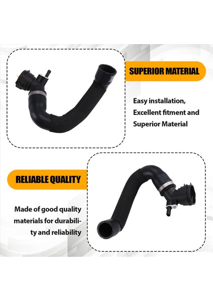 4M0122055CR Soğutucu Hortum Motor Soğutma Borusu Vw Touareg Audi Q7 Q8 Porsche 9581220550 4M0121055CH 4M012293BC (Yurt Dışından) indirimleri