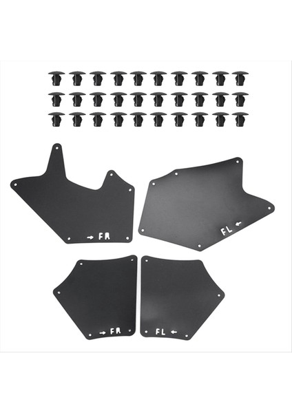 Araba Motor Sıçrama Muhafızları Toyota Tundra Sequoia Için Sıçrama Kalkan Mührleri 07-21 Araba Çamurluklar Ön Çamurluk Astar Çamur Flaps (Yurt Dışından) fiyatları