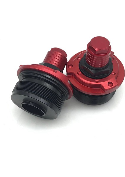 Yamaha Için Yamaha Yzf R15 V3 Ön Şok Emici Vidalı Kapak Kapağı Ön Tifmacılar Çatal Bolts Cnc Motosiklet Aksesuarları Kırmızı (Yurt Dışından)