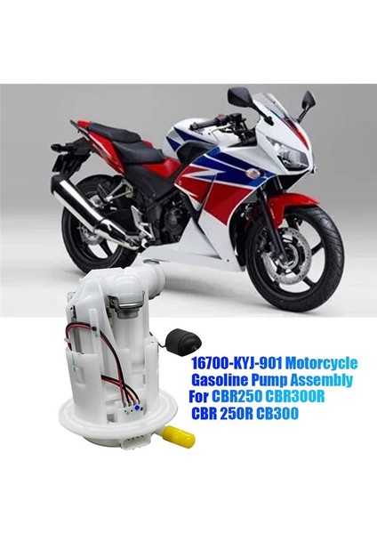 16700-KYJ-901 Honda CBR250 CBR300R Cbr 250R CB300 Yakıt Teminat Ünitesi Pompa Modülleri (Yurt Dışından) fırsatları