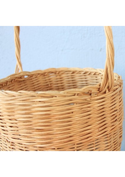 Mylamp Rattan 20X16 x H 20/36 Cm. Sepet