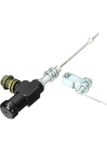 2pcs Motosiklet Hidrolik Debriyaj Ana Silindir Çubuk Fren Pompası M10X1 25MM Alüminyum - Siyah ve Altın (Yurt Dışından) modelleri