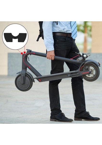 12 Pc M365 Pro Electric Scooter Ön Çatal Sarma Yastığı Için Sönümleme Pedinden Kaçın (Yurt Dışından) modelleri