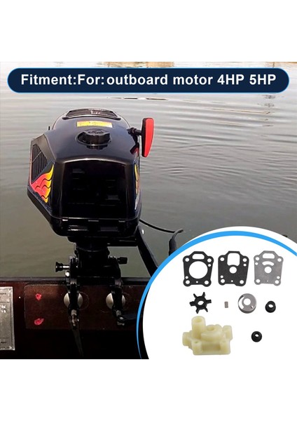 Tohatsu Için Su Pompası Kiti 4hp 5hp Hangkai Parsun 5hp 6hp Tekne Motoru 2t 369-65011-0 Merkür 4hp 5hp 396-65021 369-65016 (Yurt Dışından) indirimleri