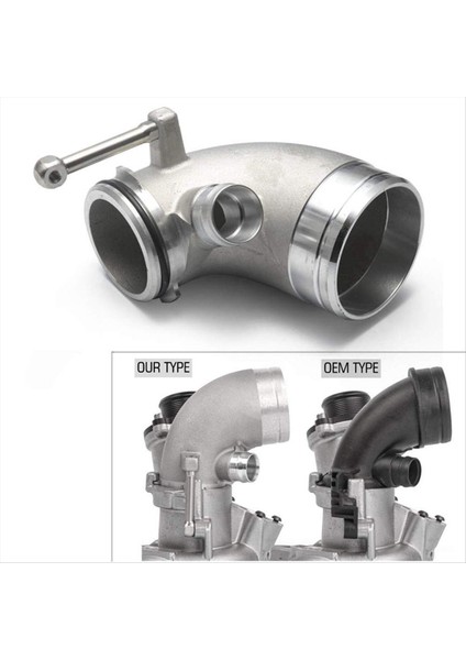 Turbo Boru Genişlemeli Çap Turbo Boru 90 Derece Audi S3 A3 A3 Golf Mk7 Gtı Volkswagen EA888 Motor (Yurt Dışından) indirimleri