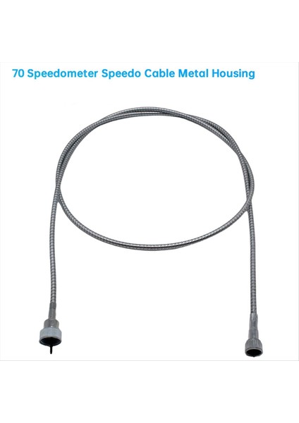 Chevrolet Blazer C10 Chevy &amp Gmc Pickup Kamyonları Için 70 Inç Hızölçer Metal Muhafaza 1947-1972 Speedo Kablosu (Yurt Dışından) fiyatları