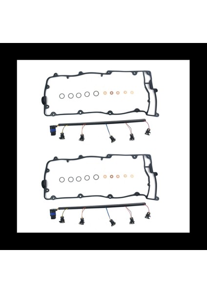2x AMR6103 Yakıt Enjektör Kablo Dışı ve Rocker Conta Land Rover Discovery 2 Td5 LVP000020 (Yurt Dışından)