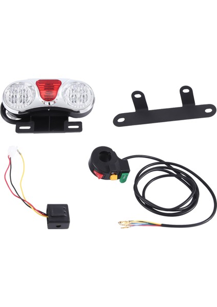 Elektrikli Araç Freni Işığı Sol ve Sağ Turn Sinyal Talli Lambası 60V Lane Citycoco Için Uyarı Işığı Değiştir (Yurt Dışından) fiyatları