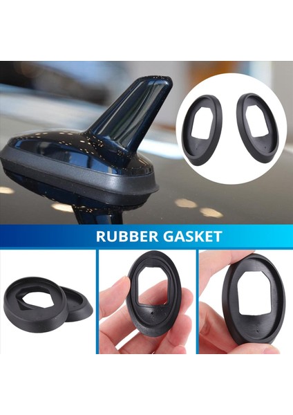 4pcs Araba Çatı Mast Kırbaç Hava Anteni Kauçuk Base Conta Contası Böcek/golf Için Uygun/jetta/passat Vauxhall Astra Mk4 (Yurt Dışından)