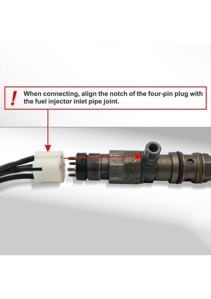 1pc Crin 4 Pin Yakıt Enjektör Konnektörü Fiş Bosch Için Kablo Kablo Demeti Kablosu (Yurt Dışından) fırsatları