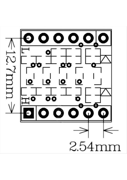 60PCS 4 Kanal Iıc I2C Mantık Seviye Dönüştürücü Iki Yönlü Modül 3 3V Ila 5V Vites Değiştirici Arduino Için (60 Paketi) (Yurt Dışından) fiyatları