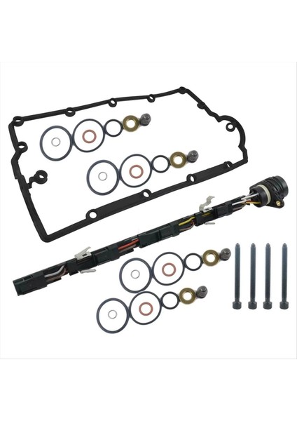 Enjektör Kablo Kablolama Toka Kiti ve Contalar ve Cıvatalar Kiti Vw Jetta Için 1 9 Tdı 2004-2006 Dizel 038971600 (Yurt Dışından)