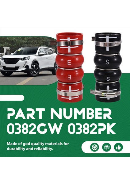 0382GW 0382PK Cıtroen C3 Ds3 Peugeot 1007 207 208 301 4008 2008 Valf Odası Yan Defteri Borusu&#39 Nda Hava Bağlantısı (Yurt Dışından) fırsatları