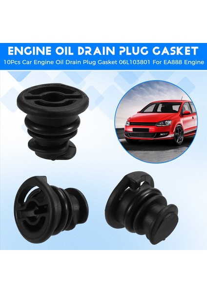 10PCS Araç Motor Yağı Tahliye Tapası Conta 06L103801 Vw Audi EA888 Motor Yağı Tavan Tahliye Tapası Aksesuarları (Yurt Dışından) fırsatları