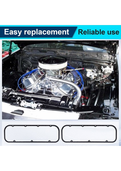 2pcs Için Büyük Blok Chevy 396 427 454 502 Cork Valf Kapak Conta Valfi Odası Conta Contası (Yurt Dışından) indirimleri