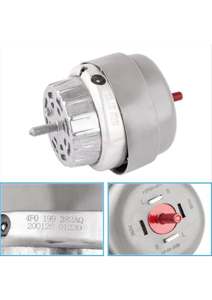 Audi Için Otomobil Motor Braket Makinesi Ayak Tutkal A6 C6 2 4 2 8 Fsı Fsı 2004-2011 4F0199382BH 4F0199382 (Yurt Dışından) modelleri