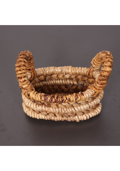 Mylamp Söbe Oval Ekmek-Havlu- Saklama Sepeti 23X12X20 cm
