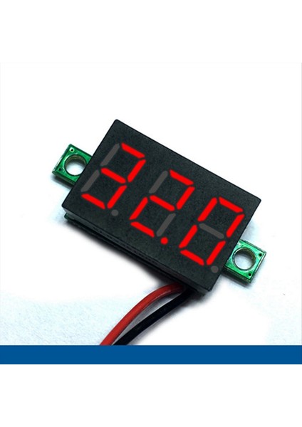 10PCS 2 Teller Mini Dijital Voltmetre Dc 2 5V-40V Dijital Voltaj Test Cihazı LED Ekran Paneli Voltmetre (Yurt Dışından) indirimleri