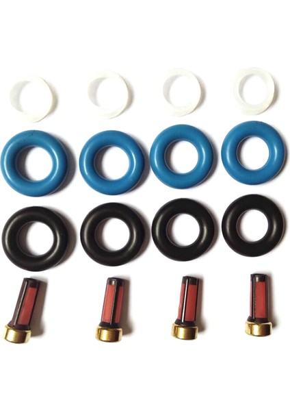 Mazda Için Yakıt Enjektör Onarım Kitleri 6 Parça Numarası 0280156154 0586156156 AY-RK057 Için (Yurt Dışından)