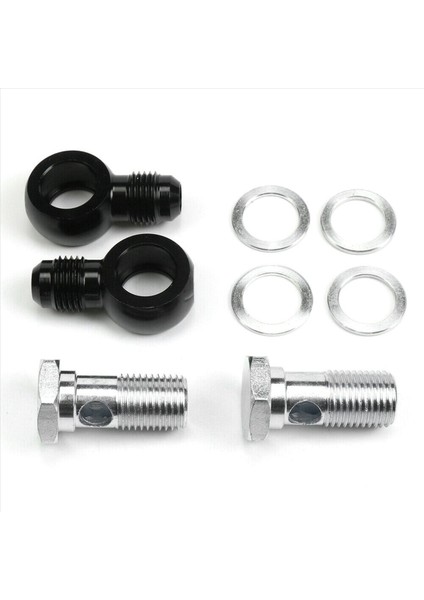 6AN x 1/4 Npsm Için 3x Gm Turbo 350 400 700R4 4L60E Şanzıman Yağı Soğutucu 90 Derece Banjo Fittingleri (Yurt Dışından) modelleri