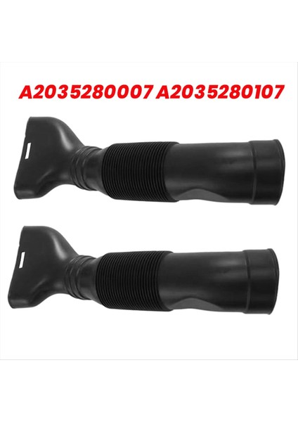 1paır Aracı Hava Kurulum Hortumu Mercedes Benz C-Serisi W203 C240 C320 2001-2005 A2035280007 2035280107 Hava Giriş Borusu (Yurt Dışından) fırsatları