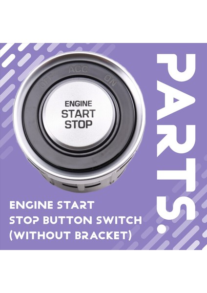 954302W750 Motor Başlat Durma Düğmesi Anahtarı Bir Tıklama Başlangıç Anahtarı Hyundai Santafe Grand Santafe IX45 Bracket&#39 Siz (Yurt Dışından) fırsatları