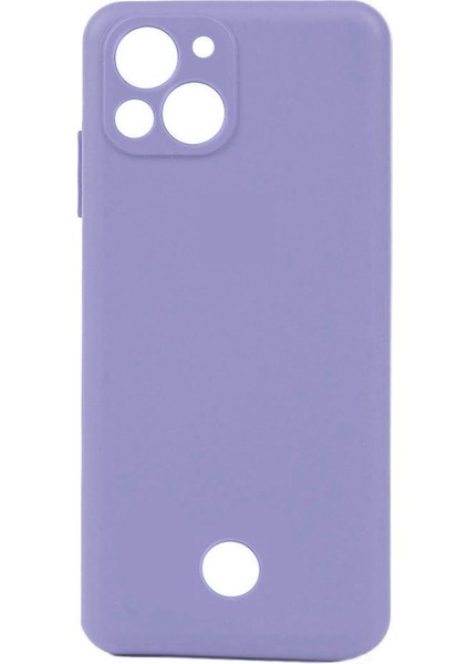 Reeder S23 Pro Max Kılıf Senk Biye Silikon-Lila