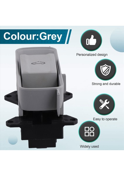 Gri Sunroof Switch 8VD959613 Audi A1 A3 Q3 S3 2014-2021 Için 8X0959613 (Yurt Dışından) fırsatları