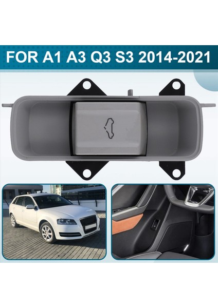 Gri Sunroof Switch 8VD959613 Audi A1 A3 Q3 S3 2014-2021 Için 8X0959613 (Yurt Dışından) indirimleri
