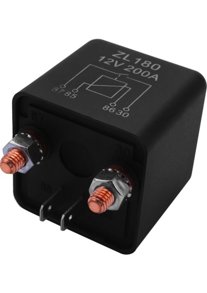 12V 200A Röle Araç Kamyonu Motor Otomobil Tekne Araba Başlangıç Ağır Derecesi Bölünmüş Şarj ZL180 [2 Set] (Yurt Dışından) modelleri