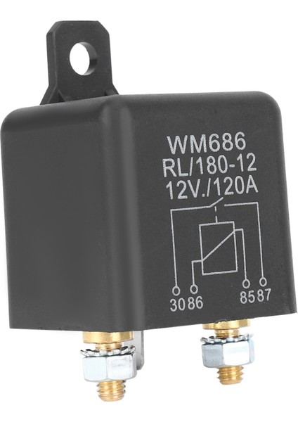 10X Dc 12V Röle Pil Izole Röle Relay 12V / 120A Araç Kamyonları Için Pik Yük (12V / 120A) (Yurt Dışından) fırsatları