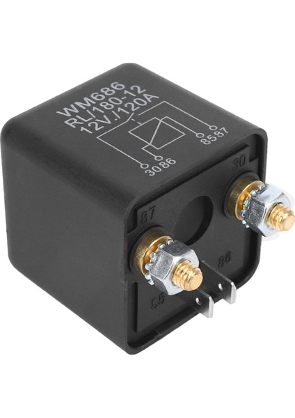 10X Dc 12V Röle Pil Izole Röle Relay 12V / 120A Araç Kamyonları Için Pik Yük (12V / 120A) (Yurt Dışından) indirimleri