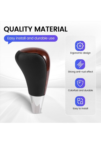 Toyota Prado Lexus Hılux 2011 Crown Rav4 Fortune 2012 Black Için Araba Vites Koyu Dişli Vites Değiştirme Knob Lever Shifter (Yurt Dışından) indirimleri