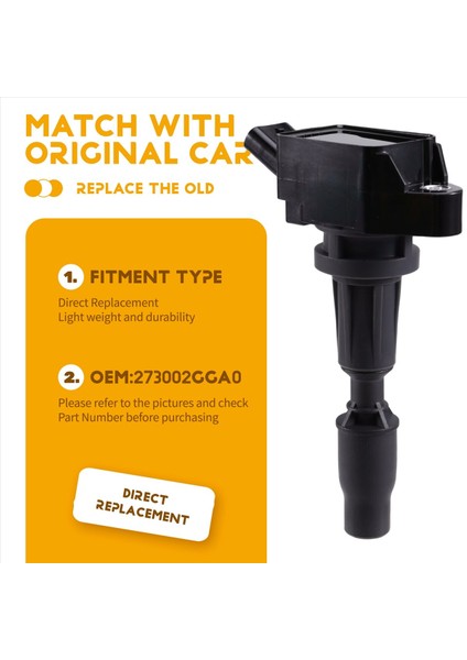 Araba Ateşleme Bobini 273002GGA0 27300-2GA0 Genesis Için G70 G80 G80 G90 Hyundai Elantra Sonata Kia Optima Araba Aksesuarları (Yurt Dışından) indirimleri