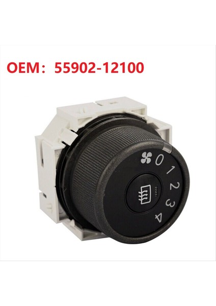 Toyota Corolla Için 09-13 Matrix 09-10 55902-12100 Üfleme A/c Fan Kontrol Anahtarı (Yurt Dışından) fiyatları