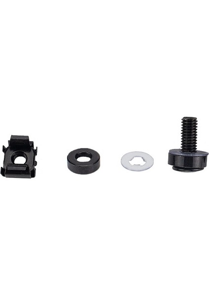 50PCS M5 12MM Somun ve Vidalı Vida Kafes Somunları ile Sunucu Raf Dolabı Raf Montaj Vidaları ve Kare Ekleme Somunları (Yurt Dışından) indirimleri