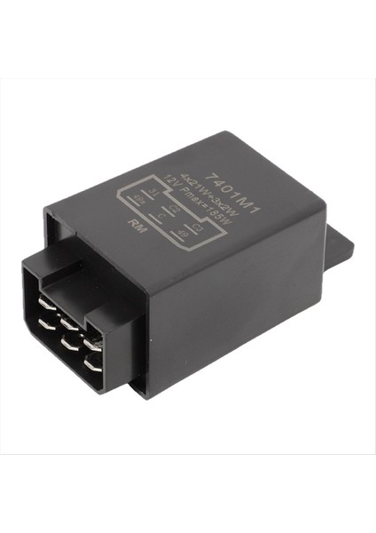 12V 21W 6 Pimli Flaşör Röle Traktör Gösterge Rölesi 335200160 Traktör Vintage Araba Kamyonları Için 54229002 (Yurt Dışından)