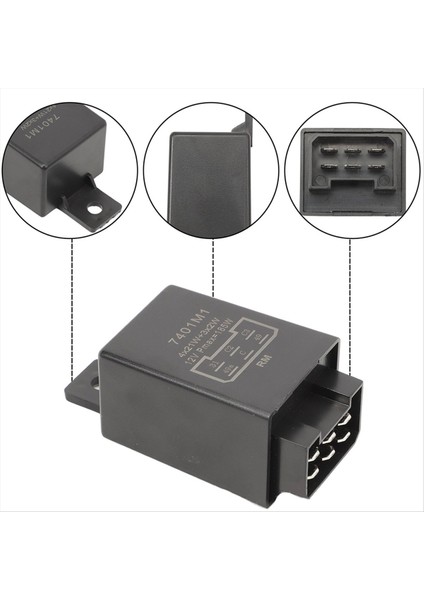 12V 21W 6 Pimli Flaşör Röle Traktör Gösterge Rölesi 335200160 Traktör Vintage Araba Kamyonları Için 54229002 (Yurt Dışından) modelleri